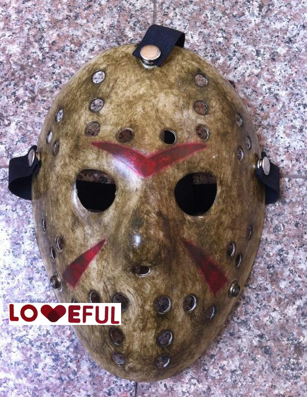  õ ڽ ֱ ̽ ξ   Ű  Ƽ ҷ  ȸ ũ --- Loveful Ȯ/New Make Old Cosplay Delicated Jason Voorhees Freddy Hockey Festival Party Hallo